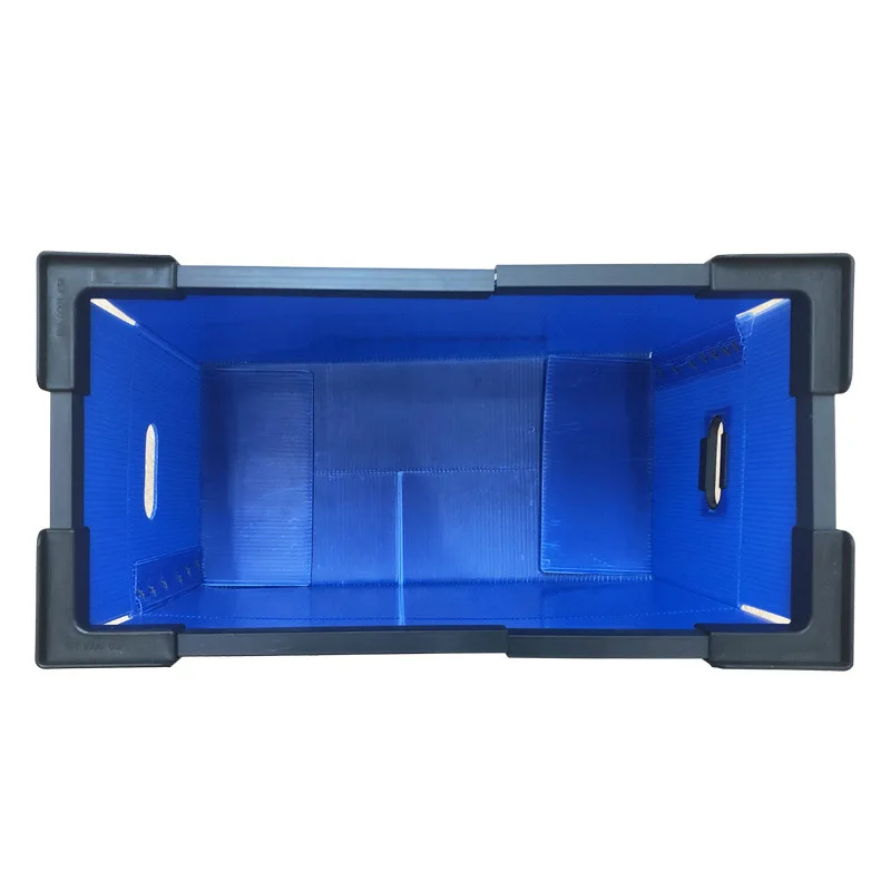 2023 Moisture-proof and water-proof packaging box plastic and plastic turnover box pp corrugated plastic storage box