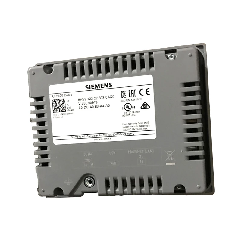  6AV2123-2DB03-0AX0 Siemens SIMATIC HMI KTP400 Базовая сенсорная