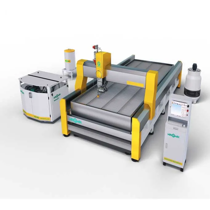 Водоструйный автомат для резки камня 5 оси гидроабразивной абразивных