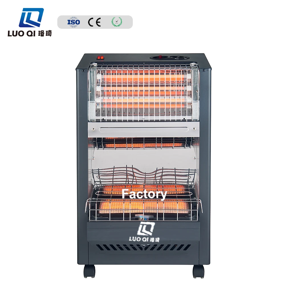 Cheap Price Indoor Home Appliance Ceramic Infrared Panel LPG Gas Electric Heater for Living Room Bedroom