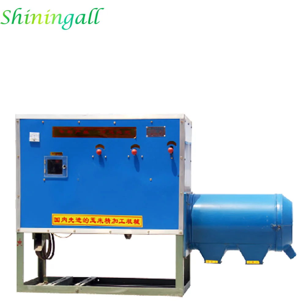 Small investment maize  peeling and milling  corn making semolina and grits machine