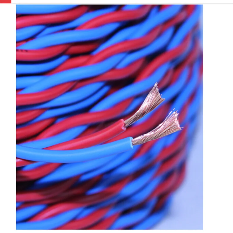 0.5 0.75 1 1.5 2.5 Mm Stranded Electrical Twisted Rvs Cable Wire