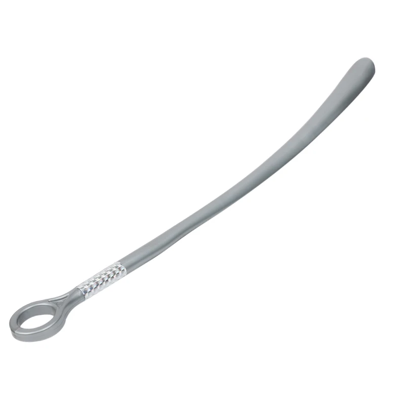 Factory Wholesale Custom Logo Shoehorn Shoe Spoon Long Handle Plastic Shoe Horn for Men and Women