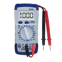 Factory New 1999 Count A830L Handheld Digital Multimetro DC AC Voltage Diode Multimeter Tester Mobile Repair Mutlimetre