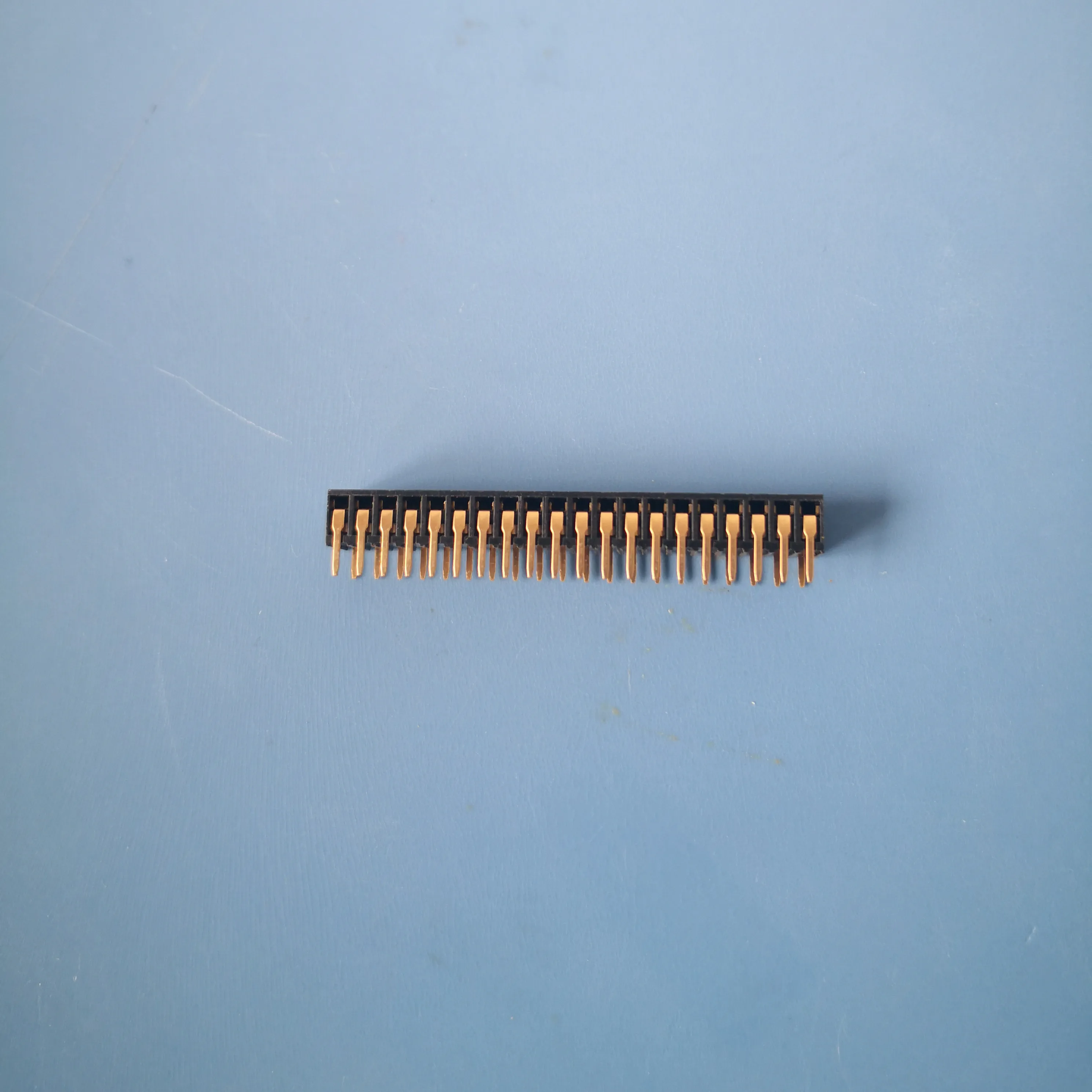 PCB application side entry through hole gold plated 2.54mm female header