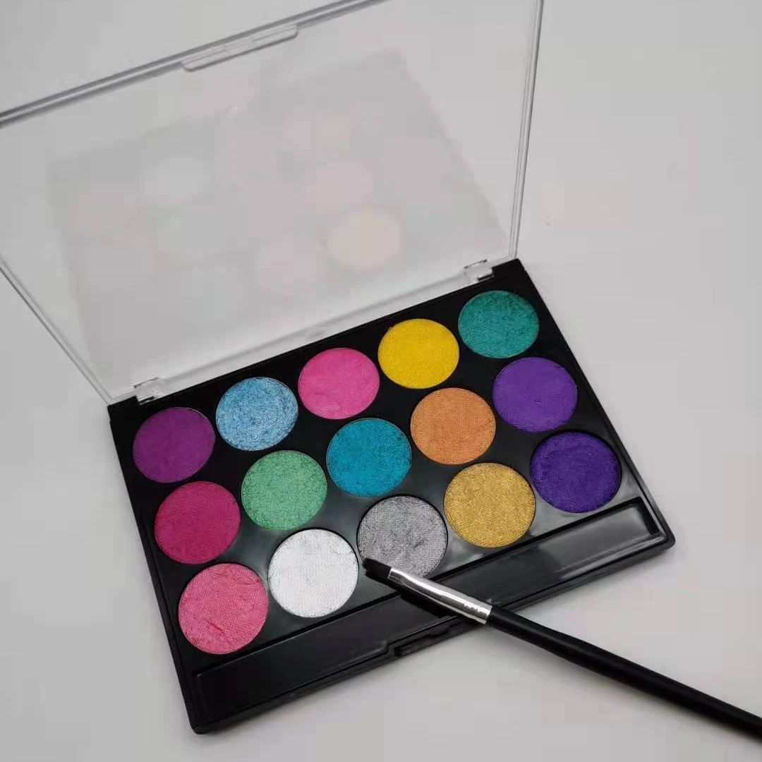 Pearly Colors Face painting set Fluorescent face paint Glow in the dark paint