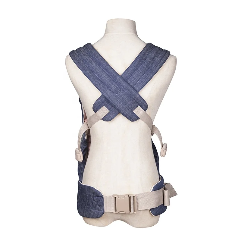 Ergonomic Convertible Baby Carrier Comfortable Front and Back Hip Seat Wrap for Infant Face-in and Face-out Positioning