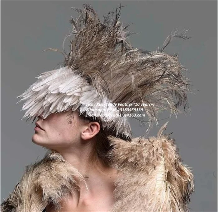 Оптовая продажа дешевые страусиные перья эму ремесленные для модного дизайна