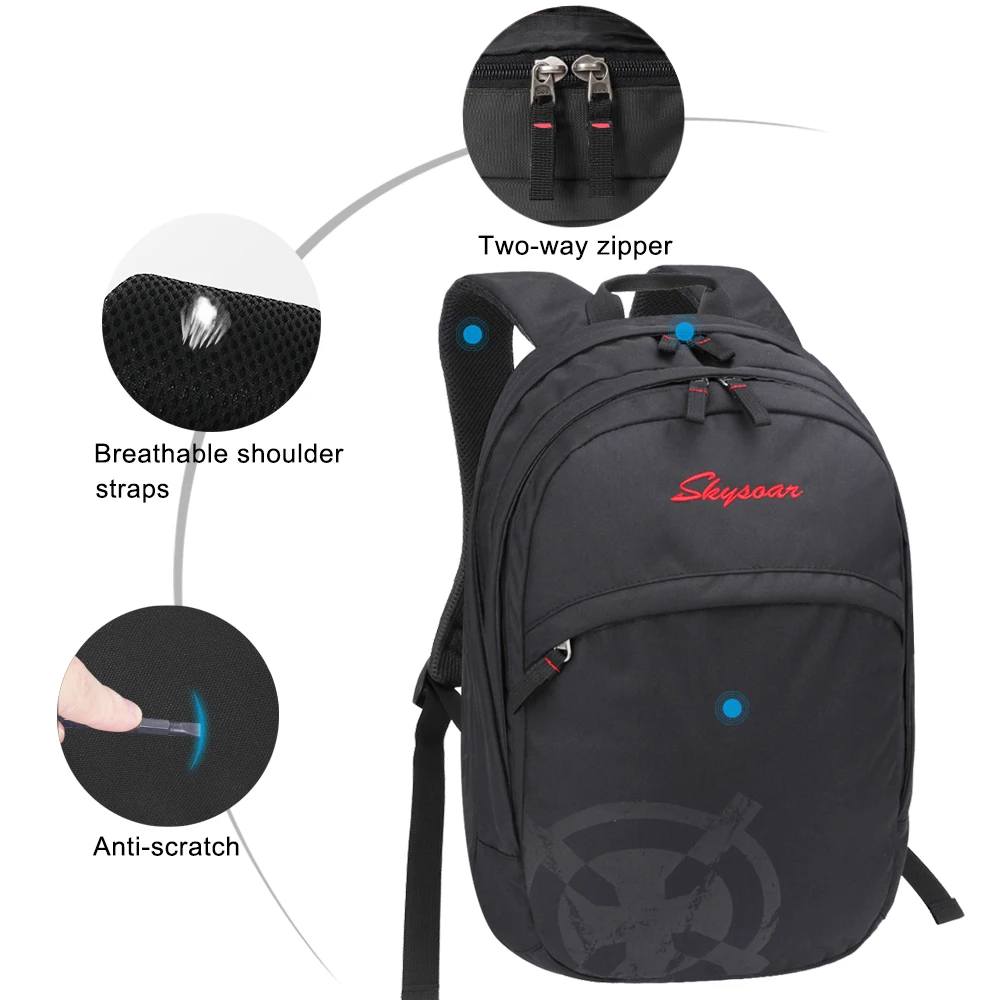 Custom Logo Lightweight Cheap Fashion Black Magic Girls Boys Unisex Casual Travel High School Book Bags Collage Backpack