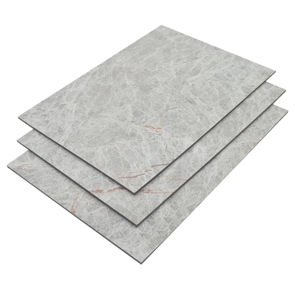Marble Finish Aluminum Composite Panels ACP ACM Panel Curtain Wall Cladding Panel for Kitchen Cabinet