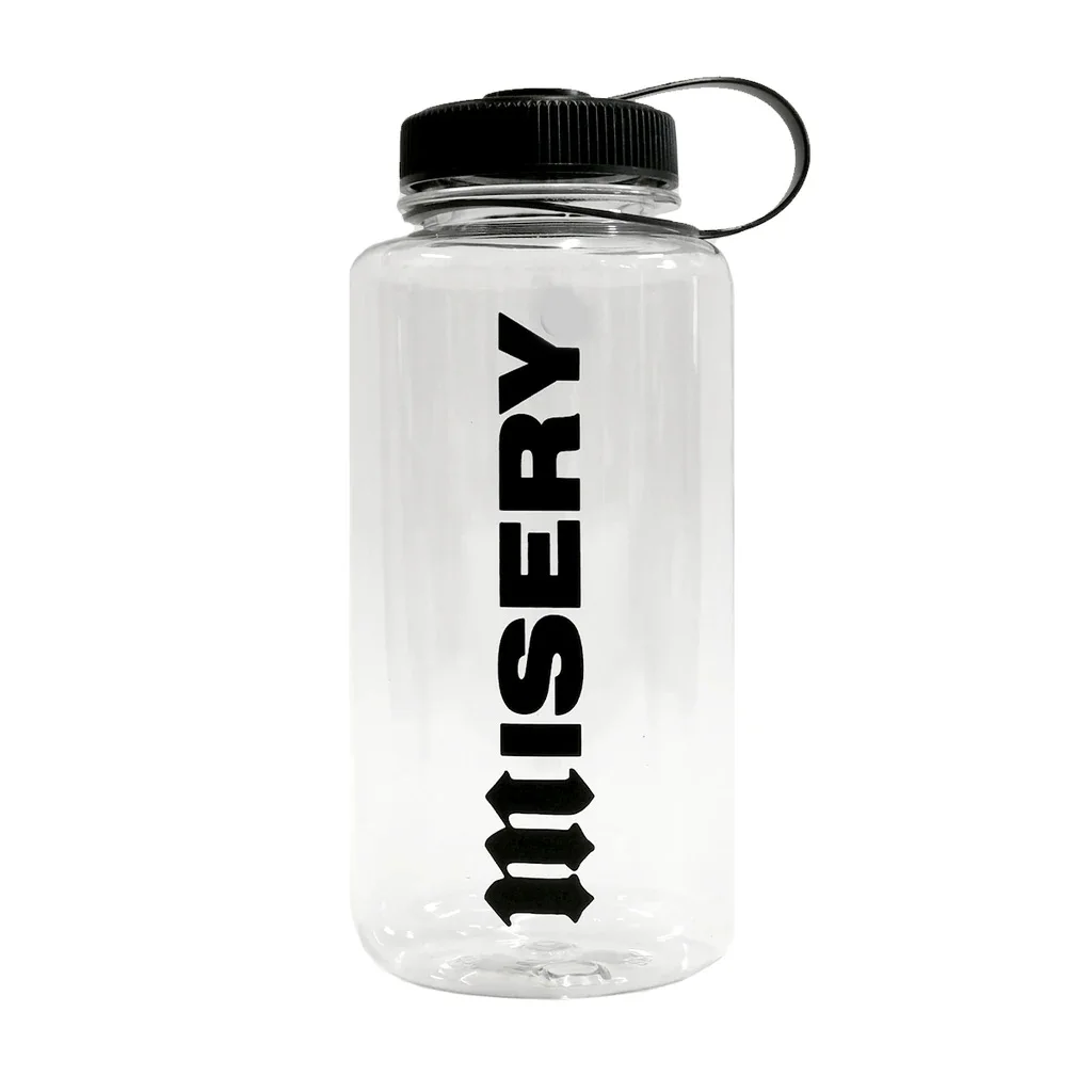 Multiple pattern customization Large Volume Plastic Water Bottle 1000ml 32oz Wide Mouth Outdoor Bottle