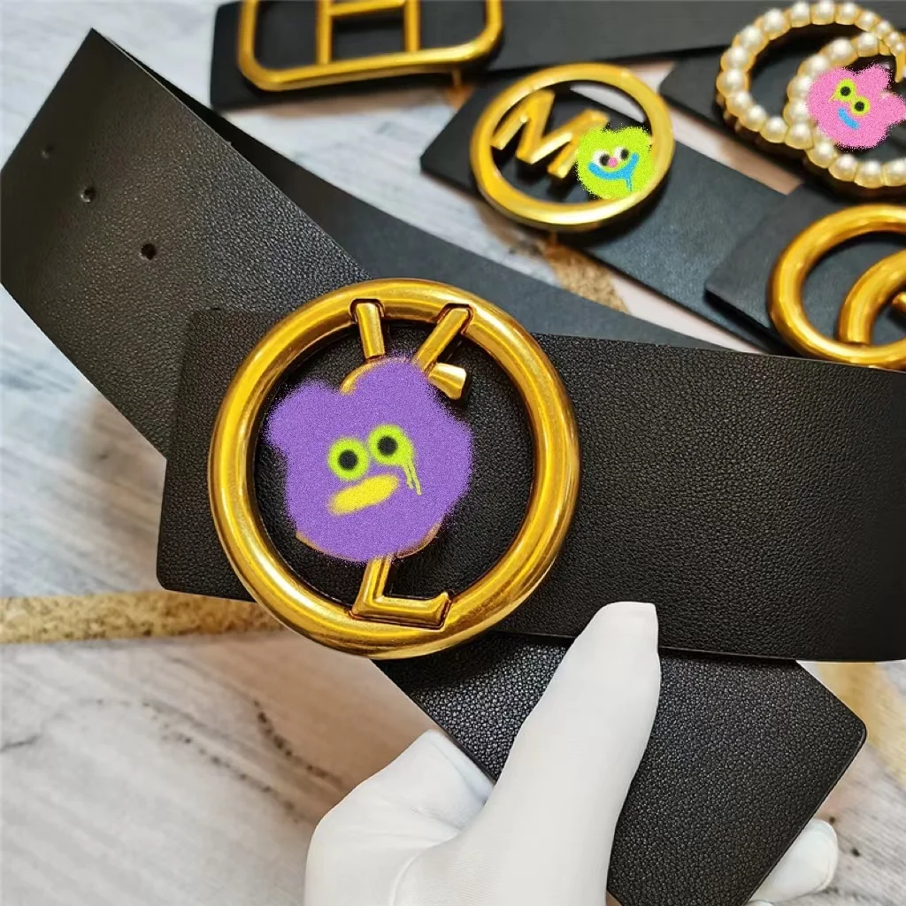 Match Designer Africa Clothing Waistband Match Stylish Casual Dresses Woven Belt Match Women Luxe Sleepwear PVC Belt