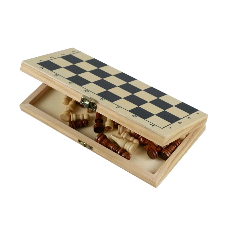WAFFLE GAMES Best Selling Wooden Chess Set Wholesale Cheap Chess Boards With Good Quality
