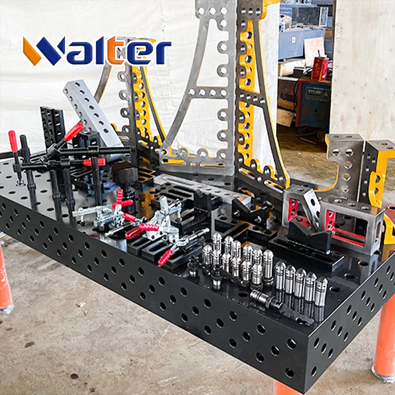 3D  Welding Table Jigs&Fixtures clamping accessories tools welding platform nitrided CE ISO factory 3D welding table
