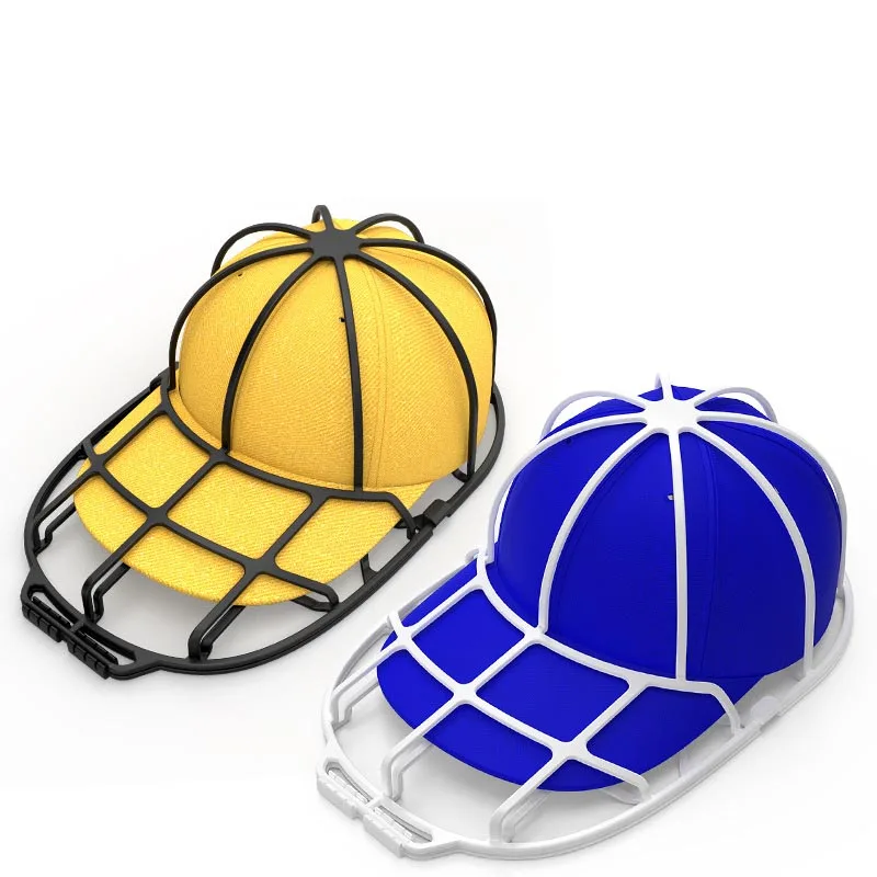 DS3026  Cap Washer Hat Protector Racks Hat Cleaners Cage Holder Frame for Dishwasher Washing Machine Baseball Hat Washer Cage