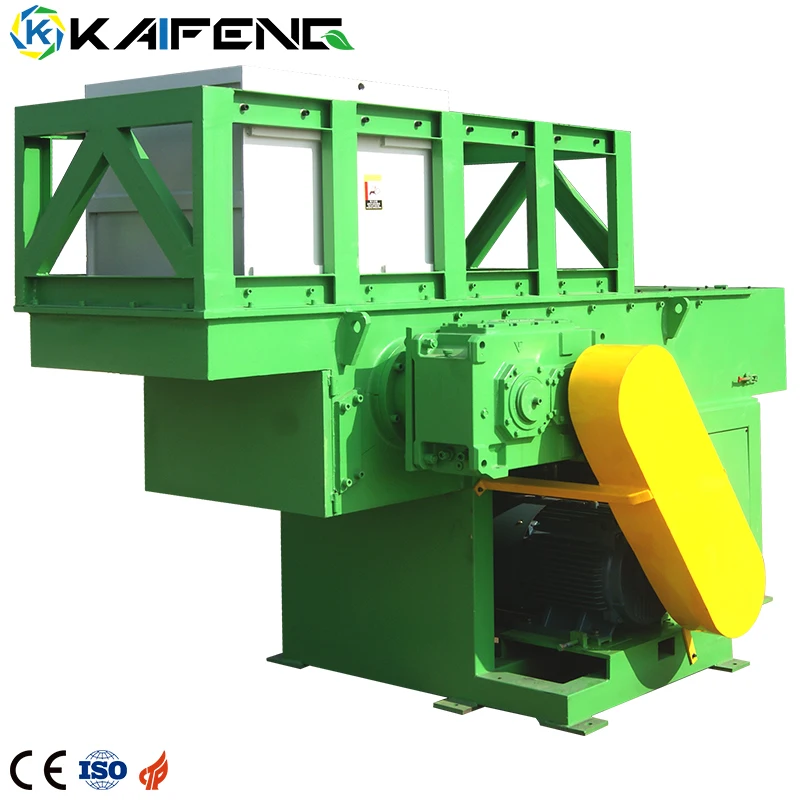 KAIFENG Plastic Shredder 200~1500 Kg/h Single-shaft Shredder Machine