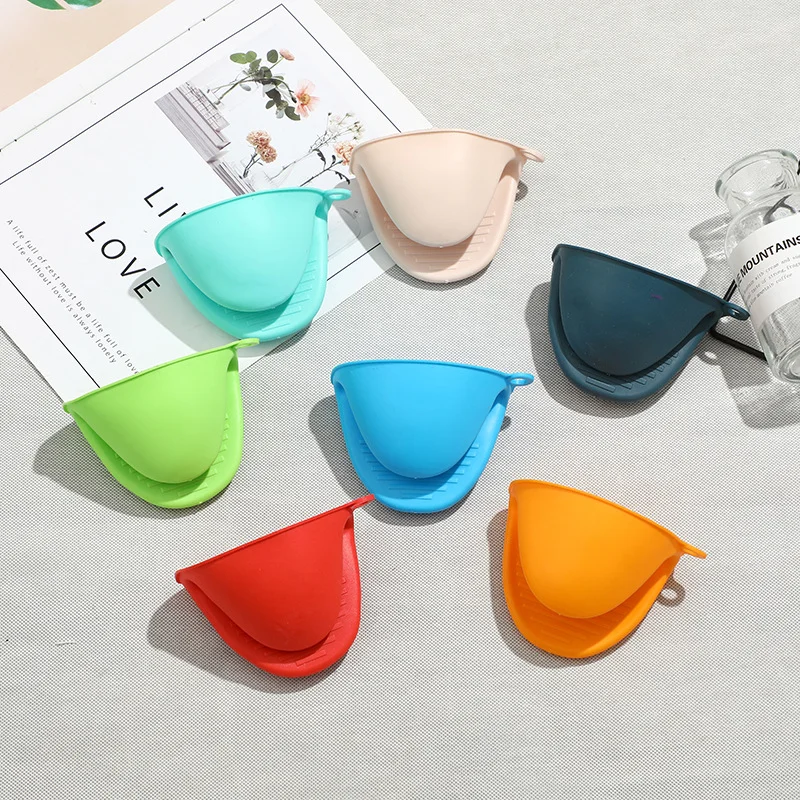 Reusable Kitchen Cooking Oven Gloves Silicone Pot Holder Heat Resistant Silicone Oven Mitts
