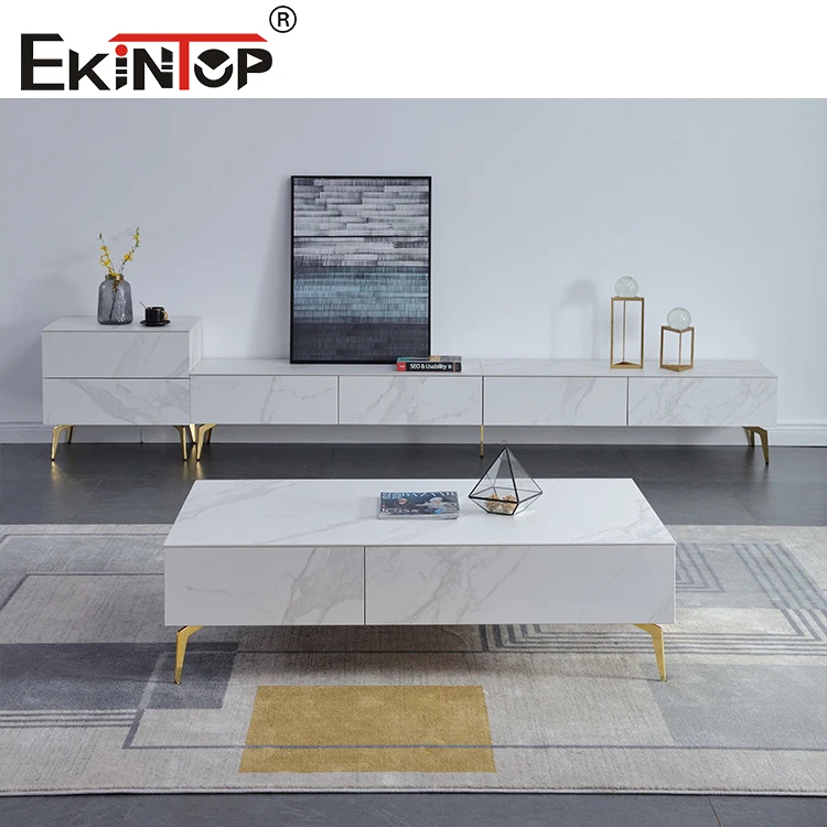 Ekintop quality modern wood mobile living room tv stand fashion wood tv cabinet