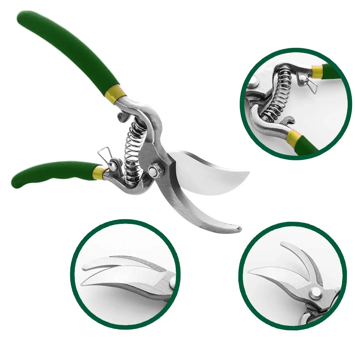 Garden Clippers Classic Manual Hand Plant Scissors Professional Bypass Pruner