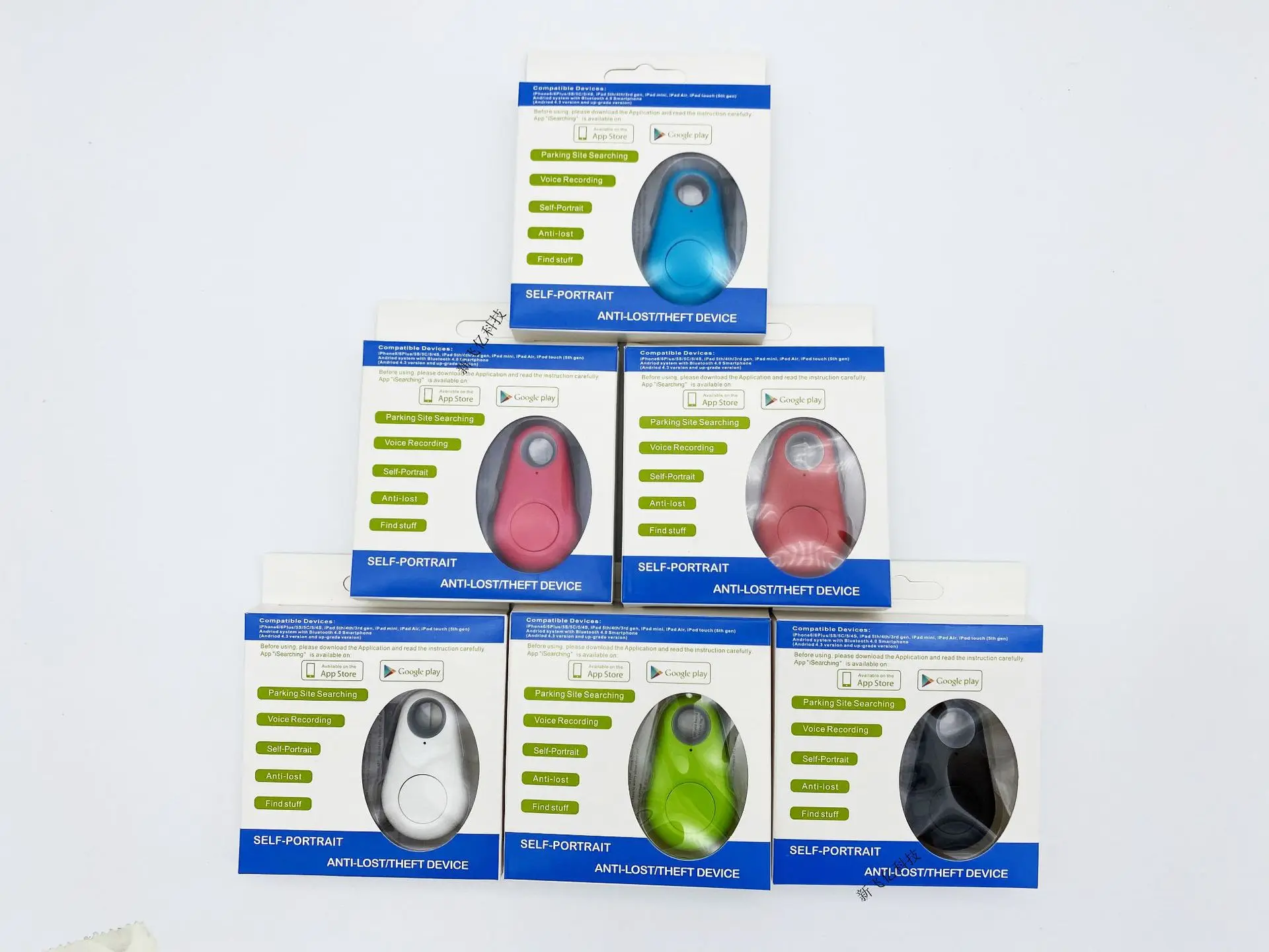 Portable key finder wireless Tracker Device alarm tag find my phone lost child tracker for Small Things Wallet Bag Phone