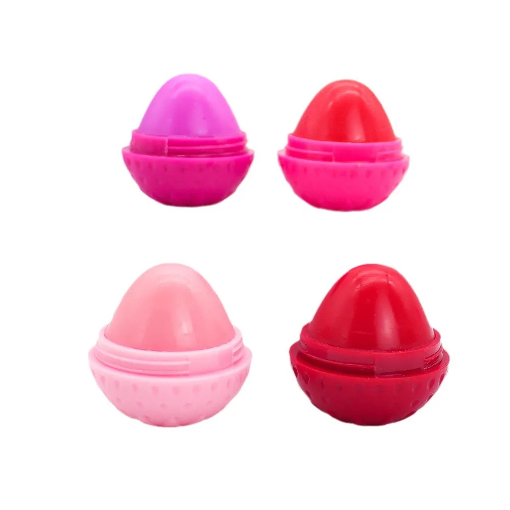 High quality European and American Moisturizing Strawberry Lip Balm Fruit lipstick