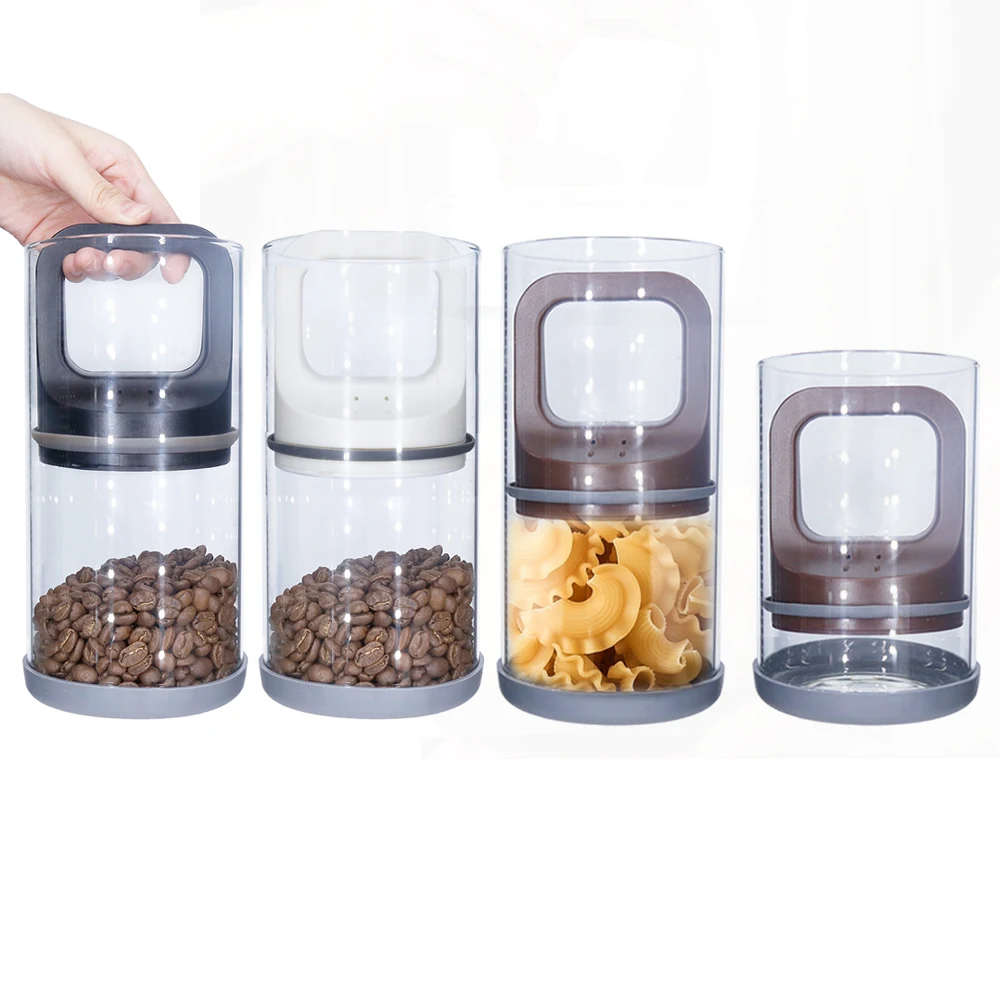 Герметичная стеклянная банка без запаха из боросиликатного стекла с герметичной крышкой для хранения бутылок и банок