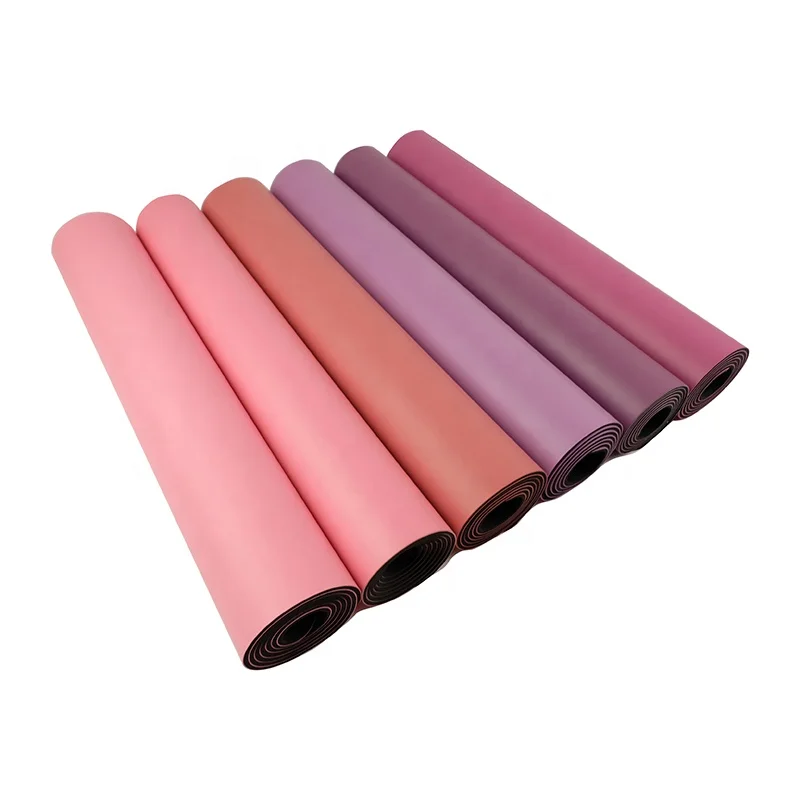 
Lalaland hot selling good quality low MOQ dropship custom logo pu rubber yoga mat 