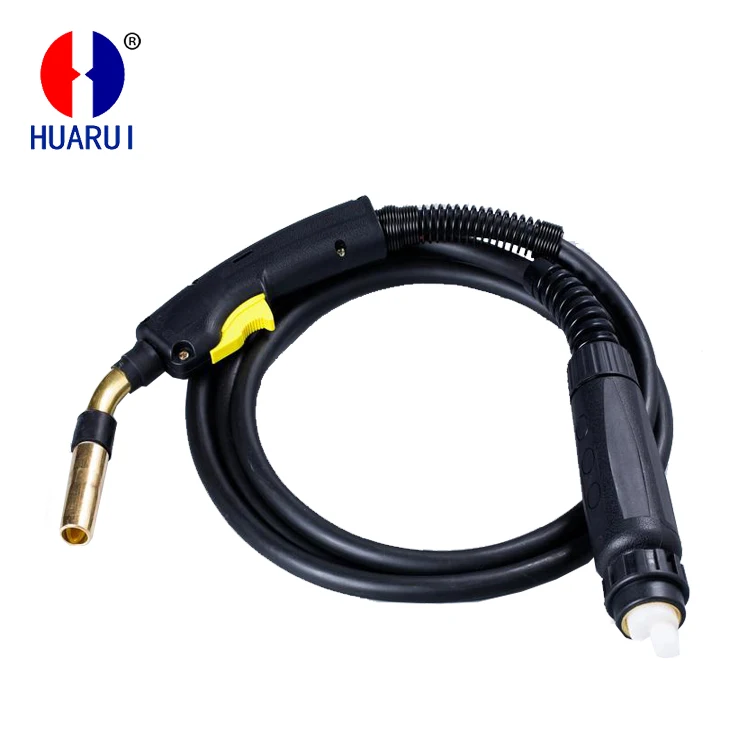 HUARUI 37 Years Experienced Factory Sell 3m Mig Torches Welding Gun BN300 for Automatic Gas Shielded Welding Wire Feeder