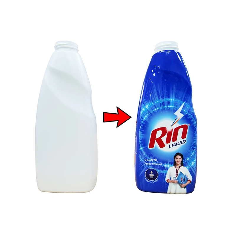 Plastic PVC PET Shrink Sleeve Customized Heat Shrinkable Labels for bottle jar