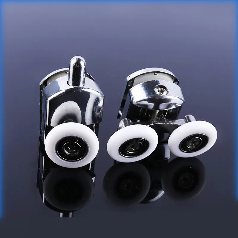 Zinc Alloy shower Roller Pulley wheels Sliding Window And Door Rollers For South America bathroom