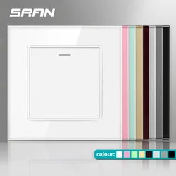 Лучшие продажи Средний современный кнопочный переключатель 4 банды выключатель света