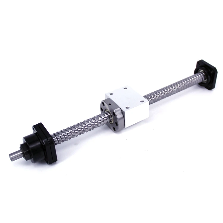 RM/SFU1605 BallScrew Kit, 300mm Length with SFU1605 Ball Screw Nut+BK/BF12 Ball Screw End Supports+1605 Nut Housing for CNC