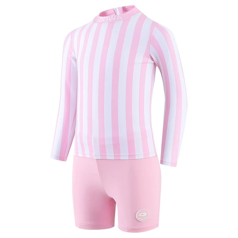 UOOWA toddler girl baby clothing  long sleeve  kids little baby girl swimsuit children swimwear & beachwear