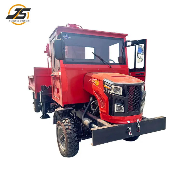 Four-Wheel Drive Truck Crane 50 Ton Loading Four-Wheel Wheel Lifting Transport Dump Tree Crane Engine Pump Motor Gearbox