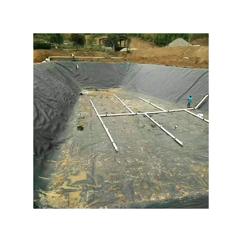 
Manufacturer provides customized ASTM standard geomembrane blow film process HDPE pond liner 