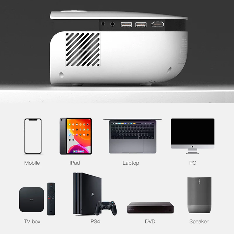 Newest Model Full Hd 1080p Best Projector Led 1920*1080p 5000lumens 3d Galaxy Projector