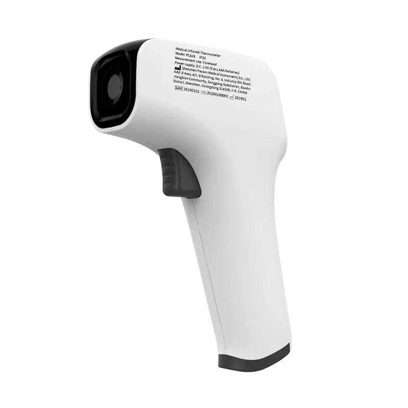 Medical Clinical IR Forehead LED Non Contact Digital Human Body Infrared Fever Thermometer