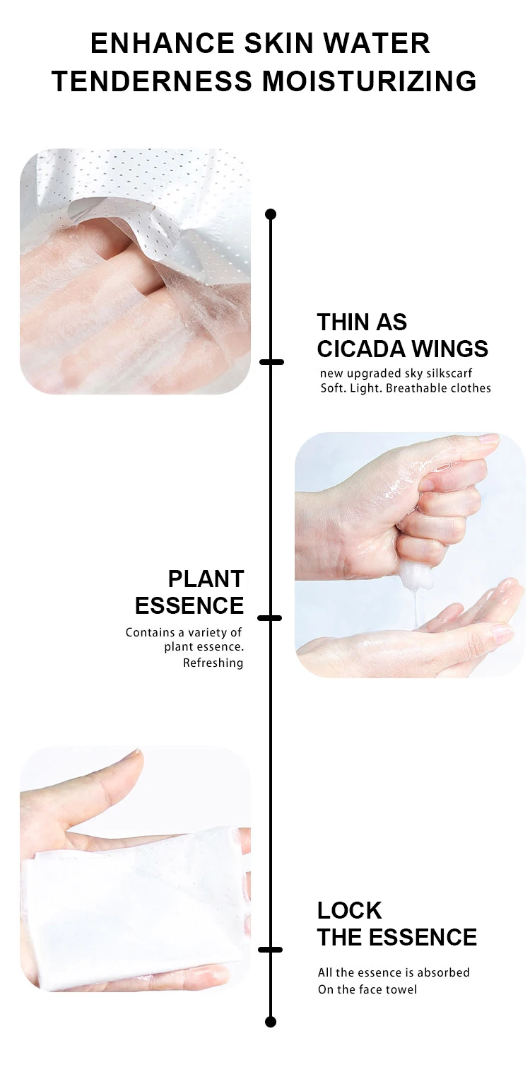 OEM PUQIANNA factory cosmetic Pomegranate Skin Care facial mask Whitening Antiwrinkle Facial mask Moisturizer Collagen face mask