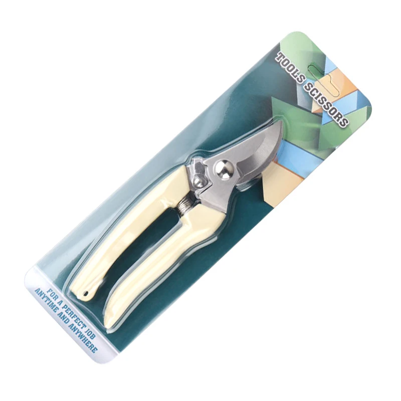 Garden Pruning Shear Stainless Steel Scissors Gardening Plant Scissor Branch Hands Pruner Trimmer Tool For Tree Flowers Trimming