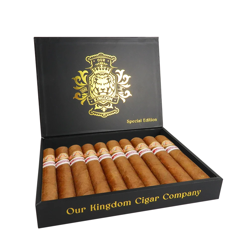 Luxury Paper Humidor Box MDF Wooden Tobacco Case Robusto Toro Cigars Packaging Custom Cigar Boxes