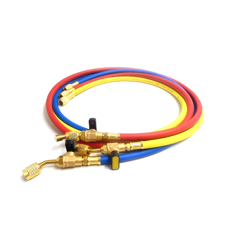 Green and red flexible 30 meter 100 feet 1/4 inch rubber gas twin hose for cutting