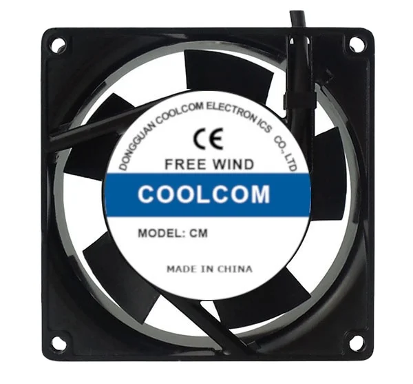 80mm 90mm 120mm  ac industrial axial flow air cooling fan for automotive machine cooling