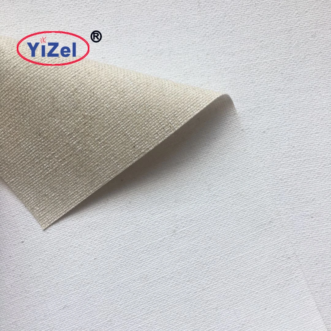 2022 best sales 1.27 m  *18m / 30m Acrylic Painting 100%Pure Linen Primed Artist Canvas Roll