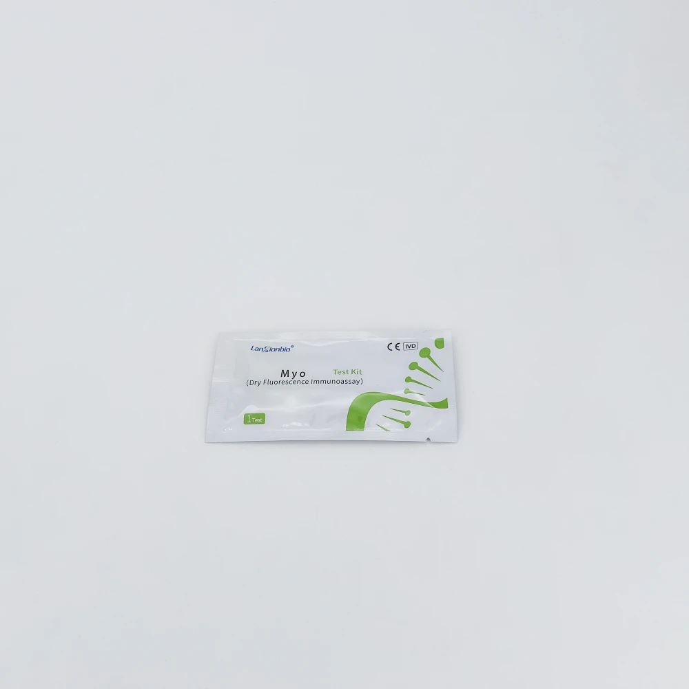 Lansionbio High Sensitivity Myo Immunoassay Reagents Myoglobin Muscle Damage Diagnostic Rapid Test Medical Supplies