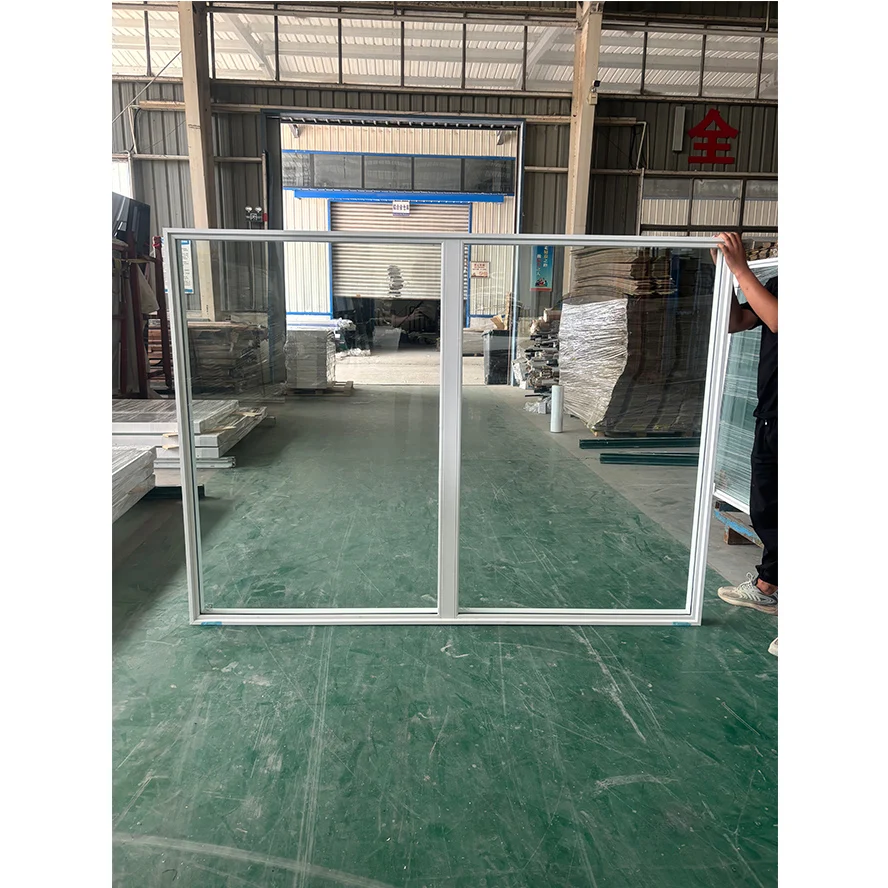 WEIKA New design hurricane Impact Resistant pvc Fixed Big picture Window anti stealing Customizable glass windows