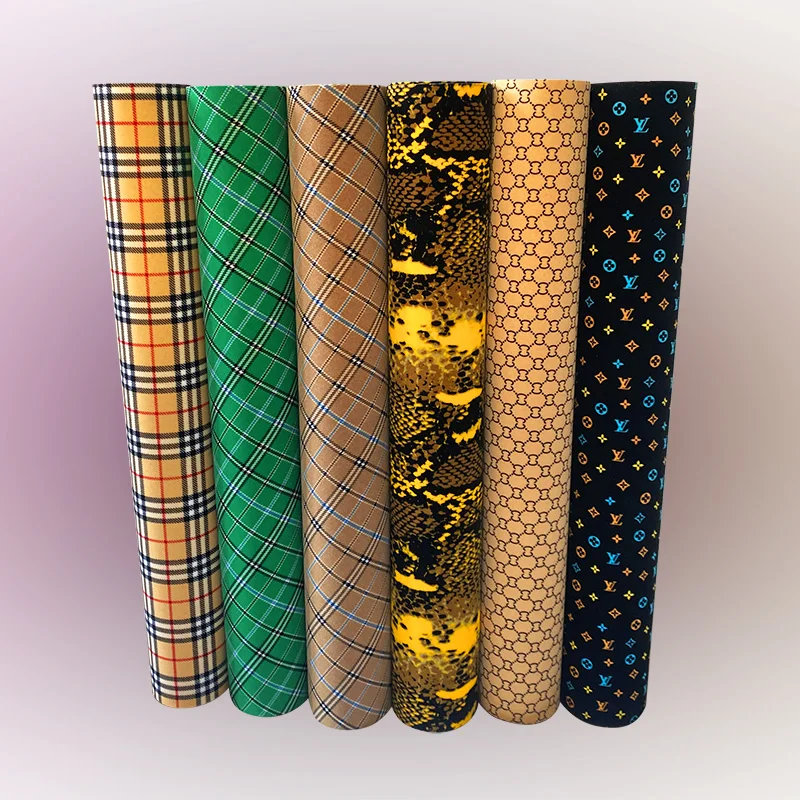 Wholesales Bespoke Premium Two-colour High-Grade Flock HTV Vinyl Film Heat Transfer For Clothing Sportswear Bags