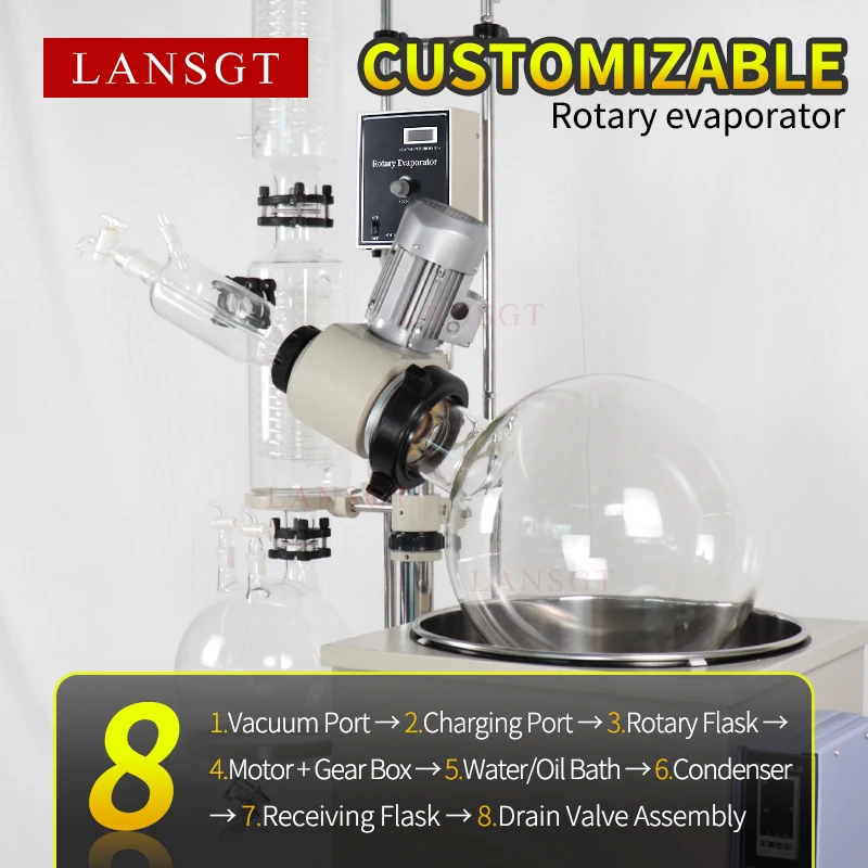 Manual Lift Lab Use Supercritical Essential Oil Extraction Equipment in Oil Extraction