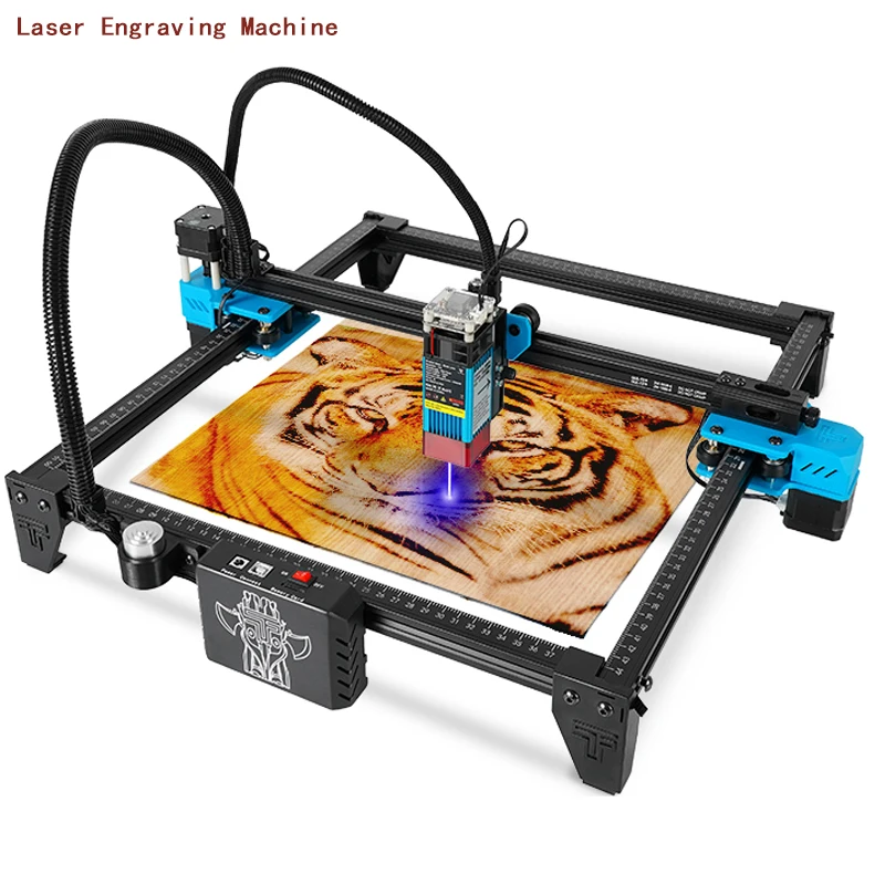 TTS 5.5 40W APP Wireless CNC Laser Engraver 300mmx300mm Engraving Size Desktop Laser Engraving Cutting Machine