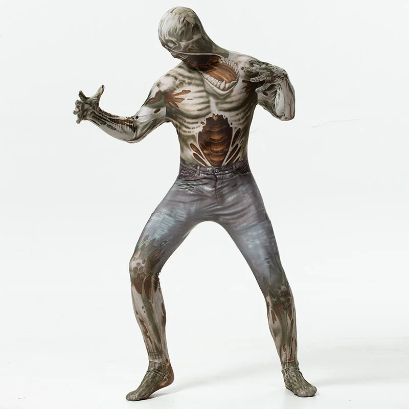  Готовый к отправке костюм для Хэллоуина zentai полный из
