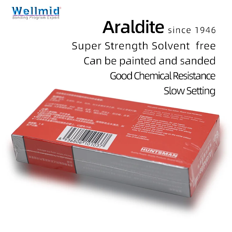  Araldite Rapid 2 части клей Скрепляет все материалы быстрая установка трубы без растворителя кристально чистое стекло Ювелирные изделия 144 шт * 60